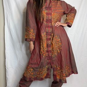 Indian Salwar Suit Set (dress and pants)